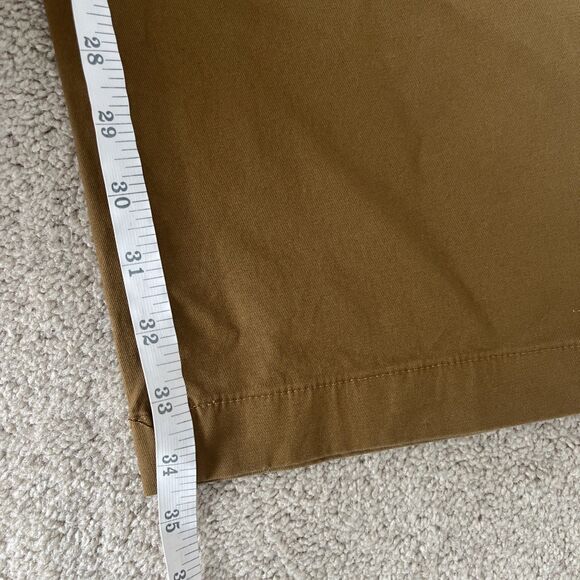 Gap Chino Pants Mens 34x34 Brown Straight Stretch Midrise Career Office Staple - Picture 6 of 6